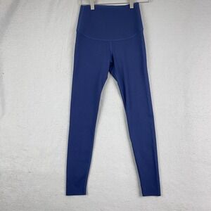 Fanka Body Sculpt Leggings Womens Small navy blue Athletic Workout Running